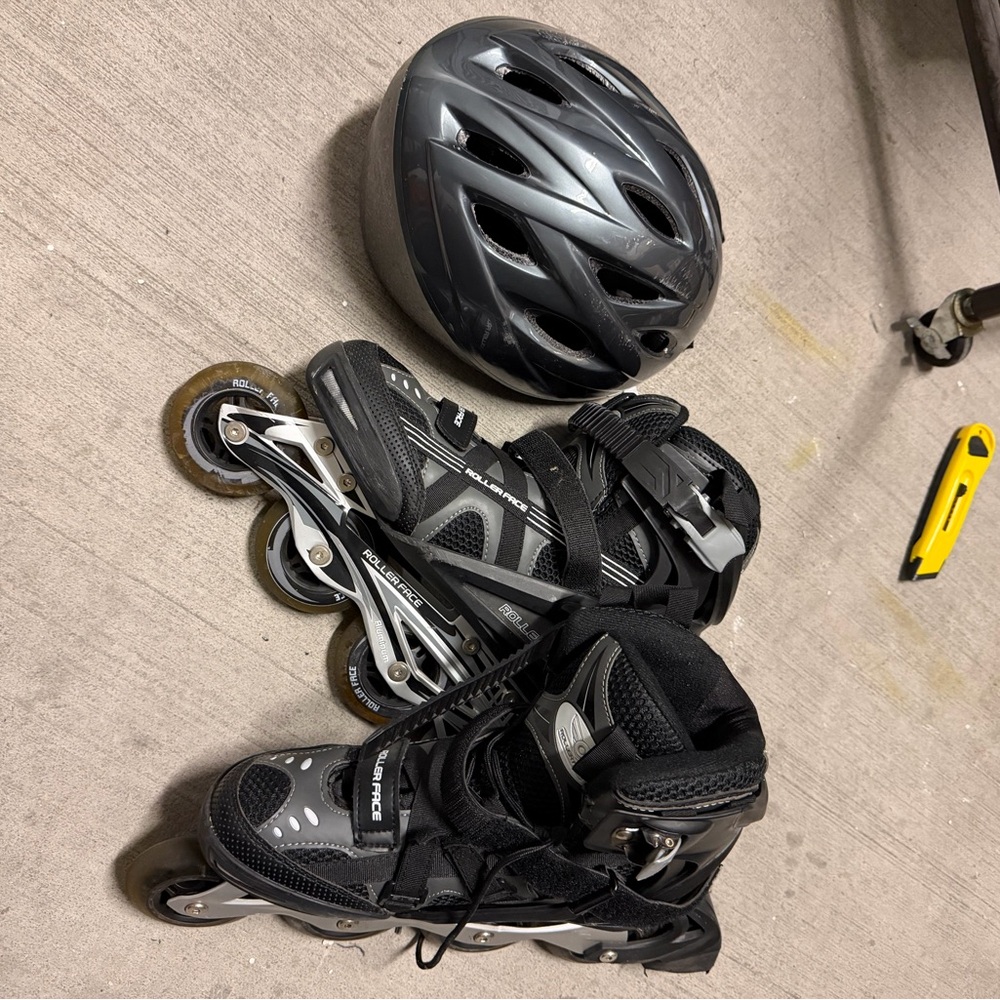 Rollerblade Inline Skates with Helmet